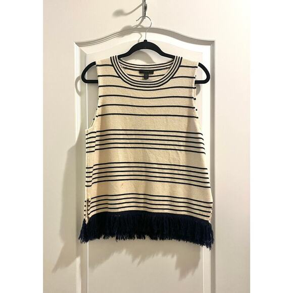 J. Crew Fringed Shell Top - Picture 3 of 11